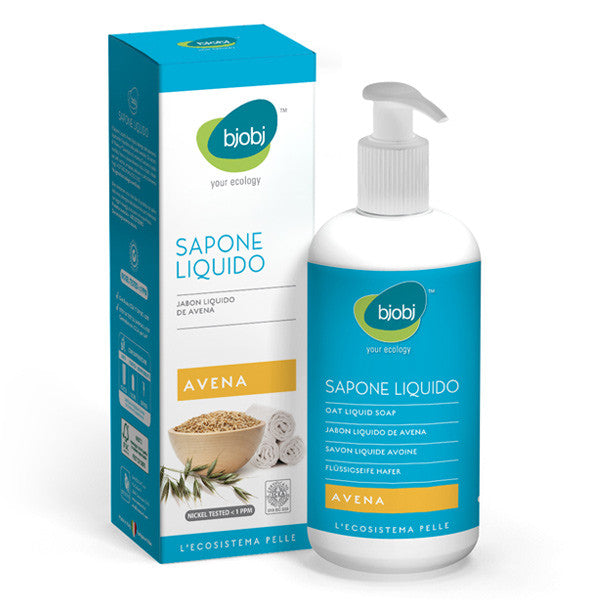DELICATE OAT LIQUID SOAP, Bjobj - natural italian skincare www.MilanoCoronado.com