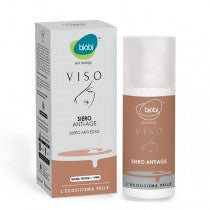 ANTI-AGING FACE SERUM with Hyaluronic Acid, fragrance free, Bjobj - natural italian skincare www.MilanoCoronado.com