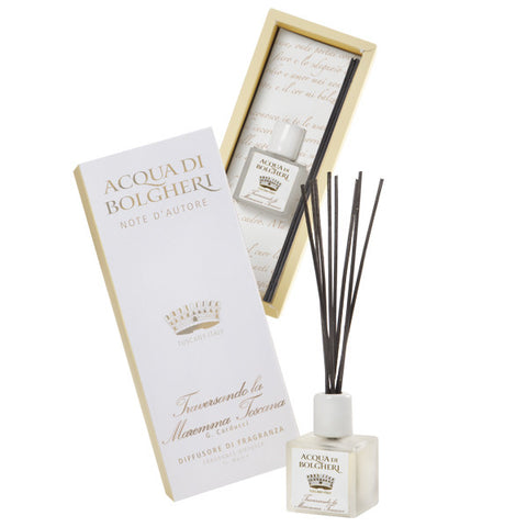 Dr. Taffi ACQUA DI BOLGHERI "EXPERIENCE TUSCAN MAREMMA" FRAGRANCE DIFFUSER - natural italian skincare www.MilanoCoronado.com