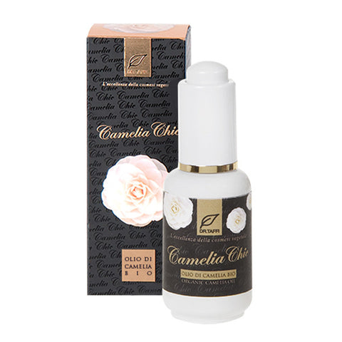 Dr. Taffi CAMELIA CHIC ORGANIC CAMELIA OIL - natural italian skincare www.MilanoCoronado.com