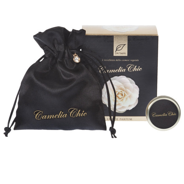 Dr. Taffi CAMELIA CHIC SOLID PERFUME - natural italian skincare www.MilanoCoronado.com