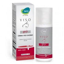 Anti-Age Goji Day face cream, fragrance free, Bjobj - natural italian skincare www.MilanoCoronado.com