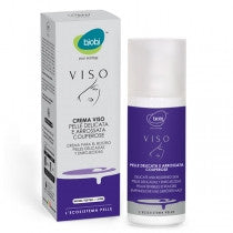 FACE CREAM for DELICATE and REDDENED SKIN, COUPEROSE, FRAGRANCE FREE, Bjobj - natural italian skincare www.MilanoCoronado.com