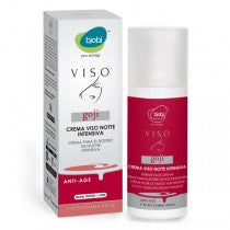Anti-Aging GOJI NIGHT FACE CREAM INTENSE, Bjobj - natural italian skincare www.MilanoCoronado.com