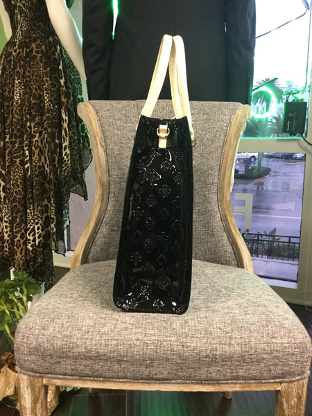 Bag, Black Tote Handbag - natural italian skincare www.MilanoCoronado.com