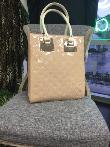 Bag, Beige Tote Handbag - natural italian skincare www.MilanoCoronado.com