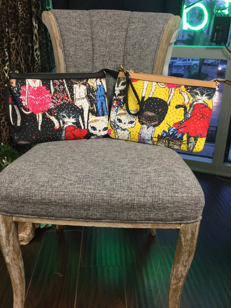 Bag, Clutch bag Cat Design - natural italian skincare www.MilanoCoronado.com