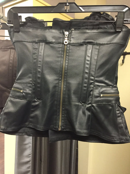 Designer Bustier, Pocketed, Brown - natural italian skincare www.MilanoCoronado.com