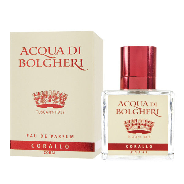 Dr. Taffi ACQUA DI BOLGHERI CORAL PERFUME - natural italian skincare www.MilanoCoronado.com