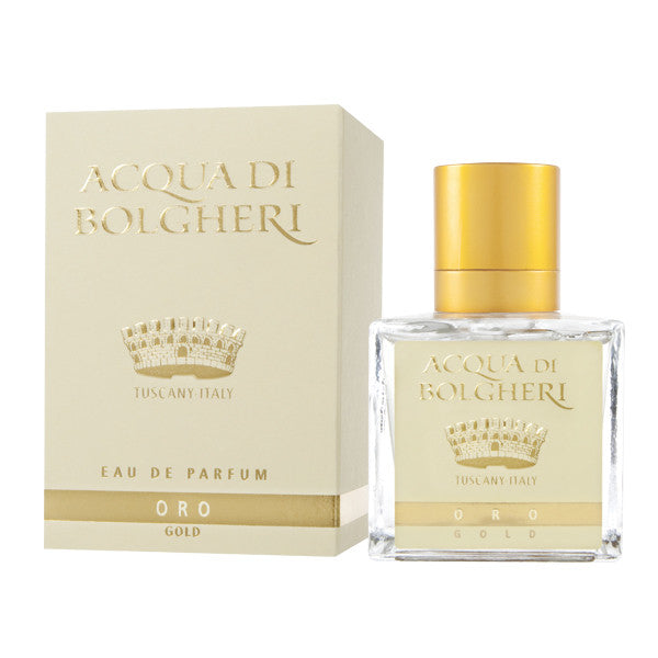 Dr. Taffi ACQUA DI BOLGHERI GOLD PERFUME - natural italian skincare www.MilanoCoronado.com