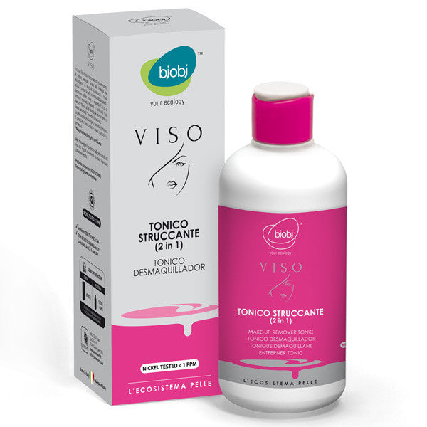 EYE and FACE MAKE UP REMOVER TONIC 2 IN 1, Bjobj - natural italian skincare www.MilanoCoronado.com