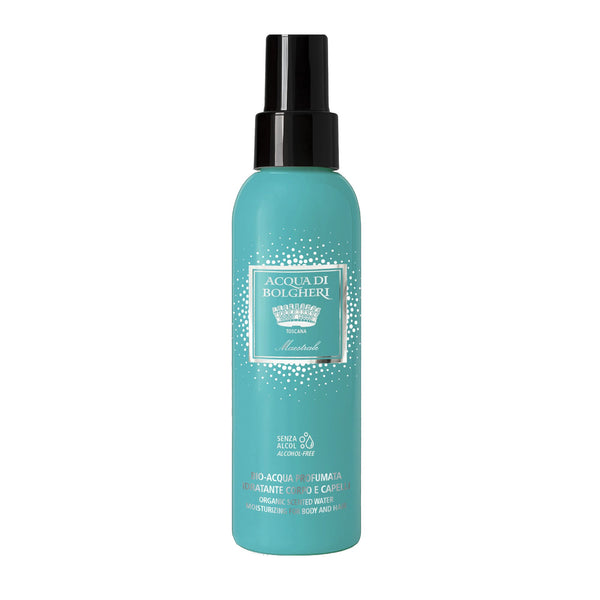 ACQUA DI BOLGHERI ORGANIC SCENTED MIST FOR BODY AND HAIR, MAESTRALE, ALCOHOL FREE