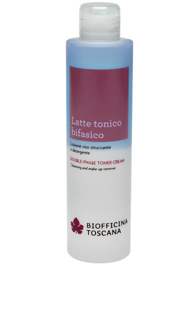 TWO-PHASE TONIC MAKE UP REMOVER Biofficina Toscana - natural italian skincare www.MilanoCoronado.com