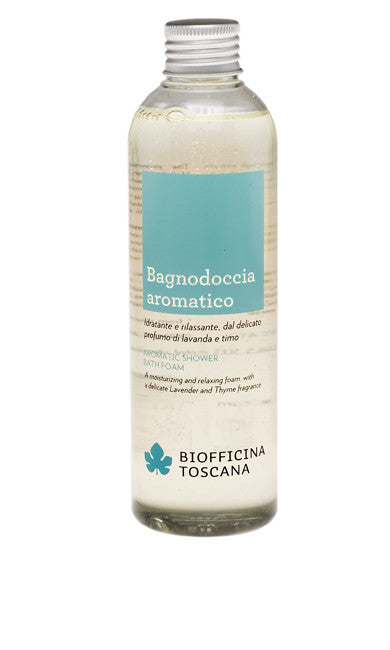 AROMATIC SHOWER BATH GEL Biofficina Toscana - natural italian skincare www.MilanoCoronado.com