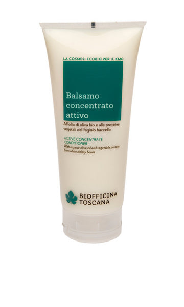 ACTIVE CONCENTRATE HAIR CONDITIONER Biofficina Toscana - natural italian skincare www.MilanoCoronado.com