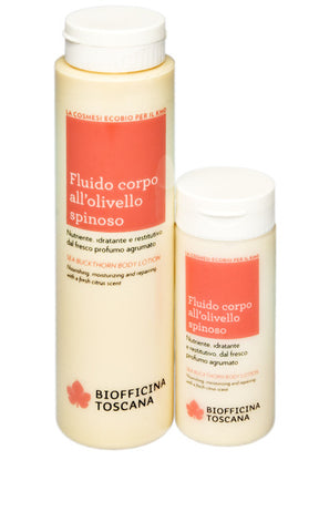 SEA BUCKTHORN BODY LOTION Biofficina Toscana - natural italian skincare www.MilanoCoronado.com