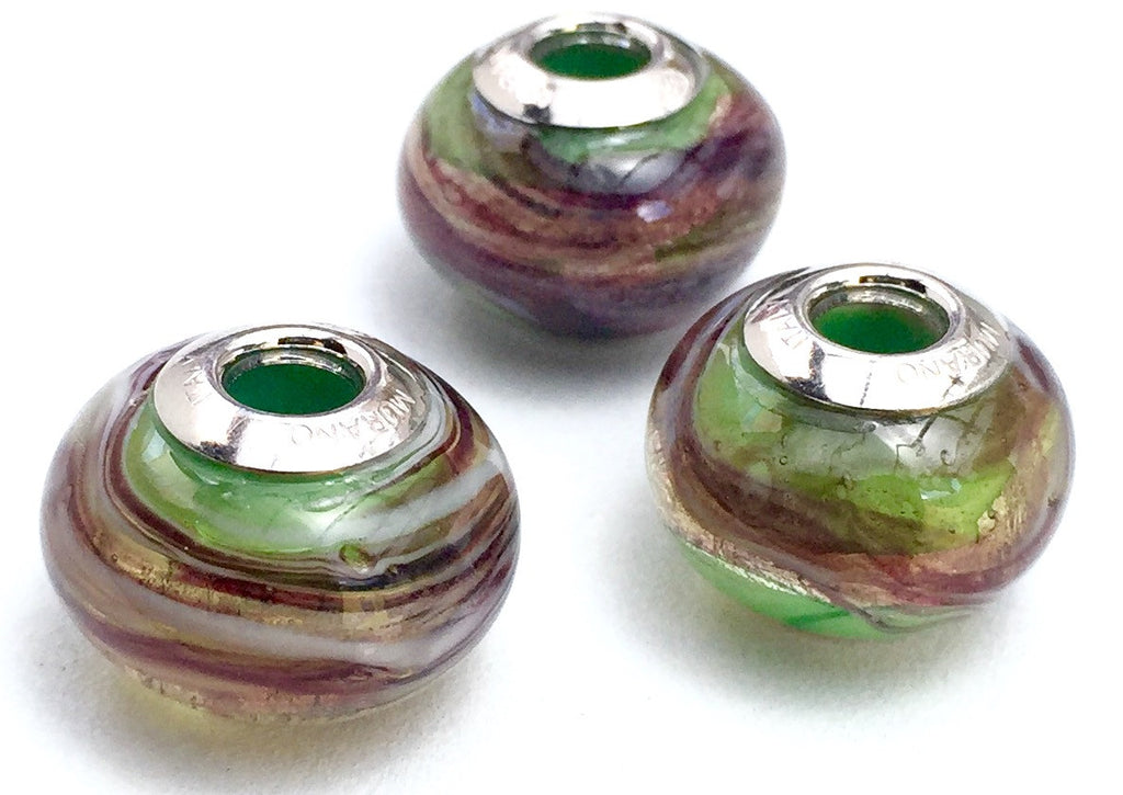 Pandora style Murano Glass Bead natural italian skincare www
