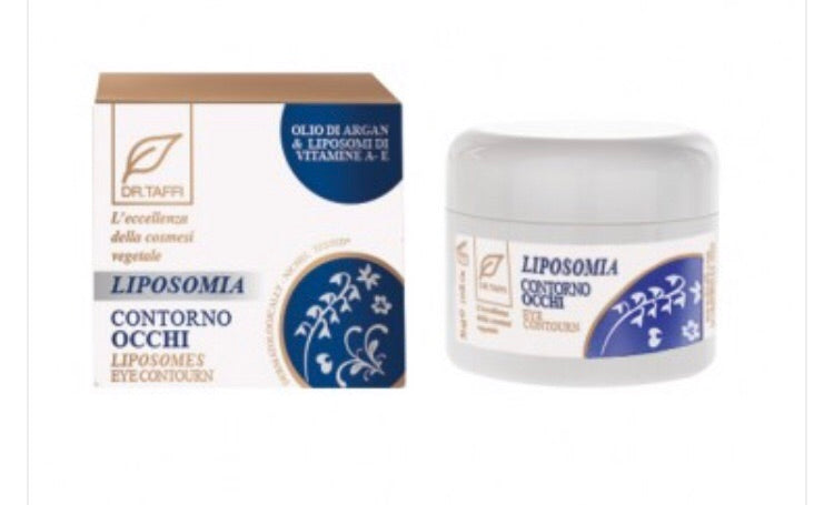 Dr. Taffi LIPOSOMIA EYE CONTOUR - natural italian skincare www.MilanoCoronado.com