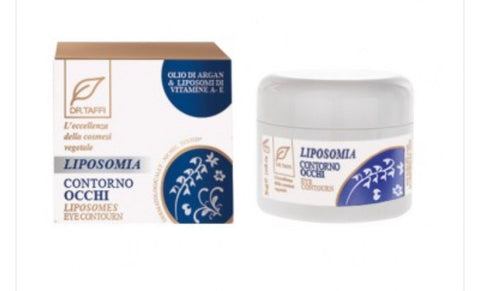 Dr. Taffi LIPOSOMIA EYE CONTOUR - natural italian skincare www.MilanoCoronado.com